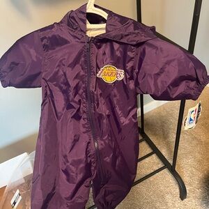 RARE Vintage Lakers Jumpsuit 6-9m